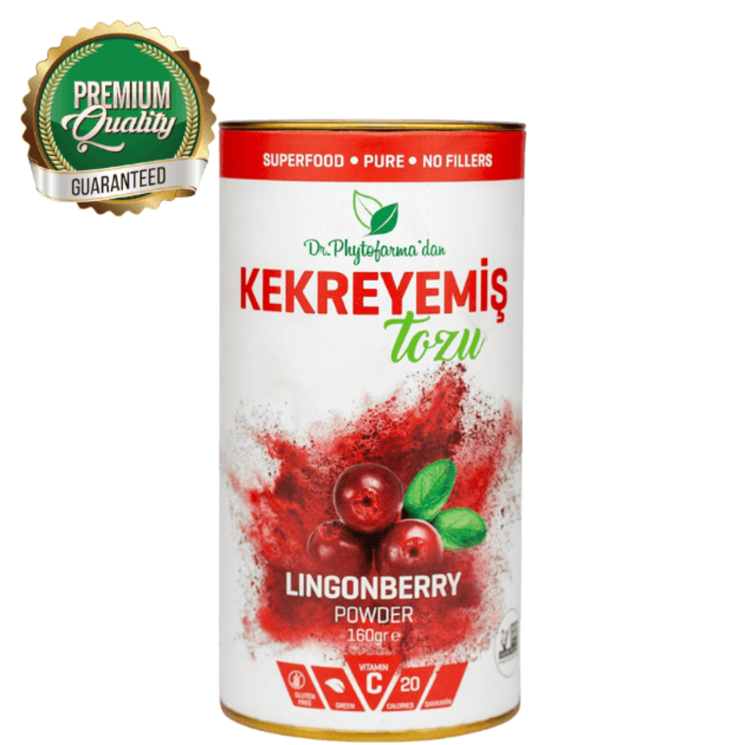 Preiselbeere Pulver - Natürliches Detox-Produkt