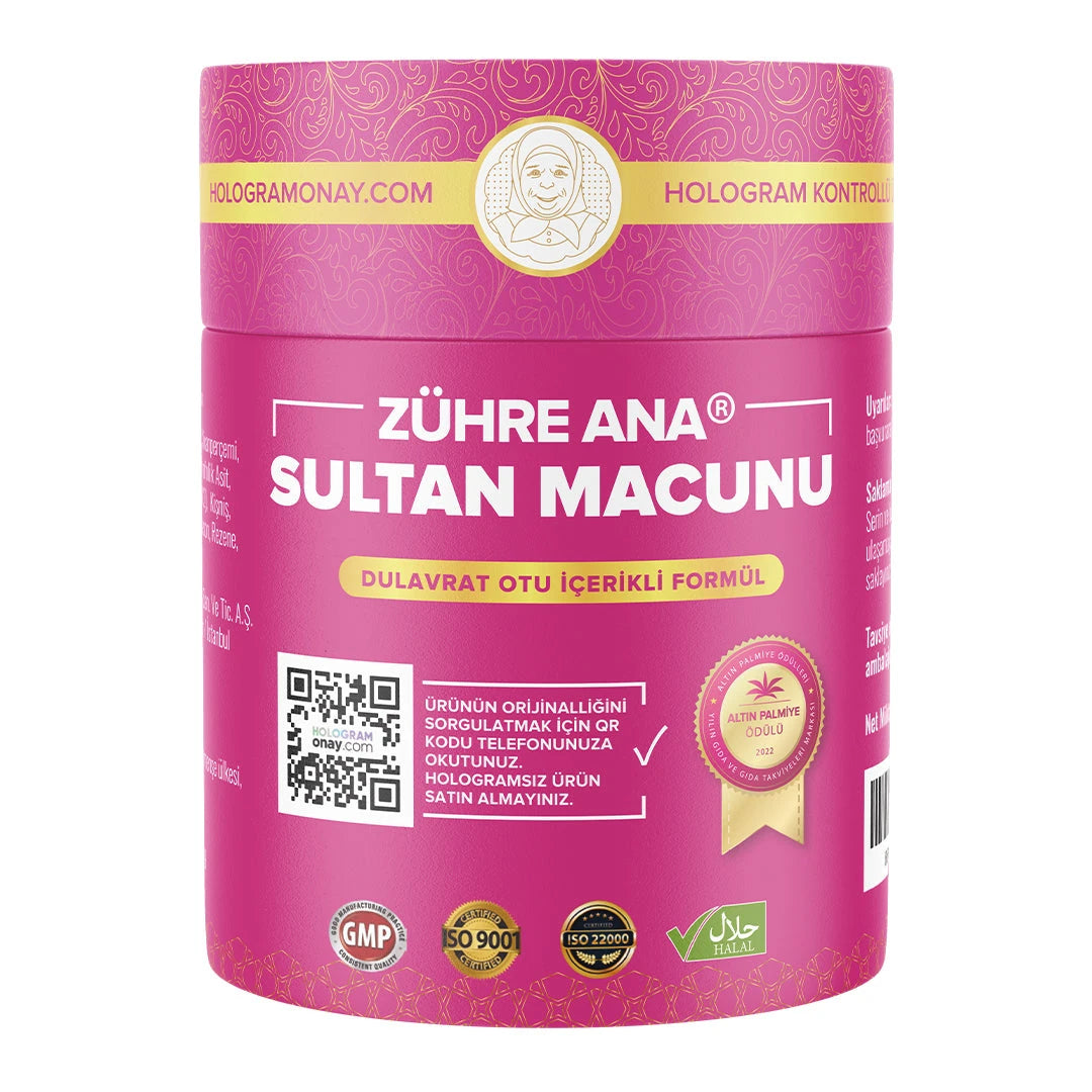 Dulavratotu, papaz biberi ve civanperçemi ile Zühre Ana Sultan Macunu