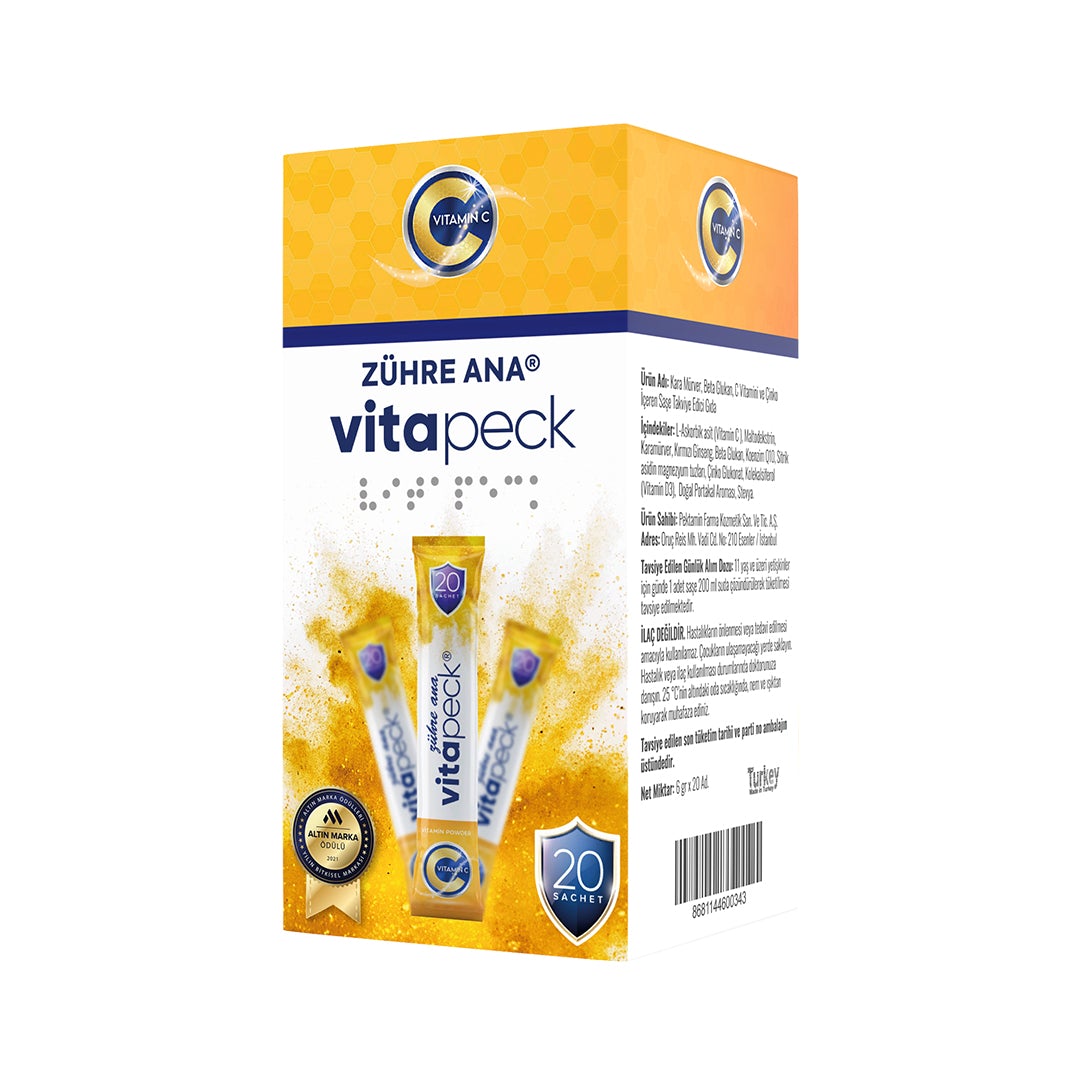 Zühre Ana 4 Adet Vitapeck Vitamin freeshipping - Zühre Ana Bitkisel