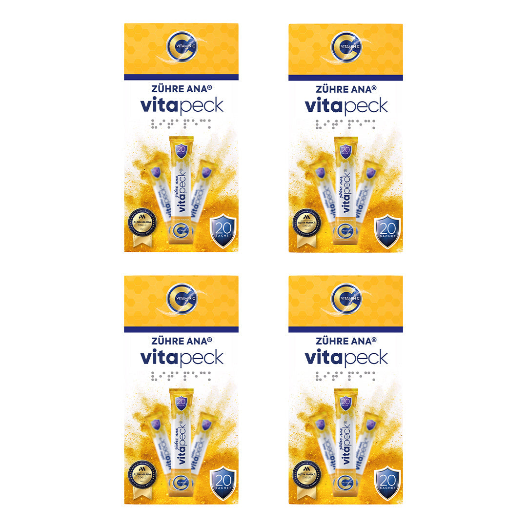 Zühre Ana 4 Adet Vitapeck Vitamin freeshipping - Zühre Ana Bitkisel