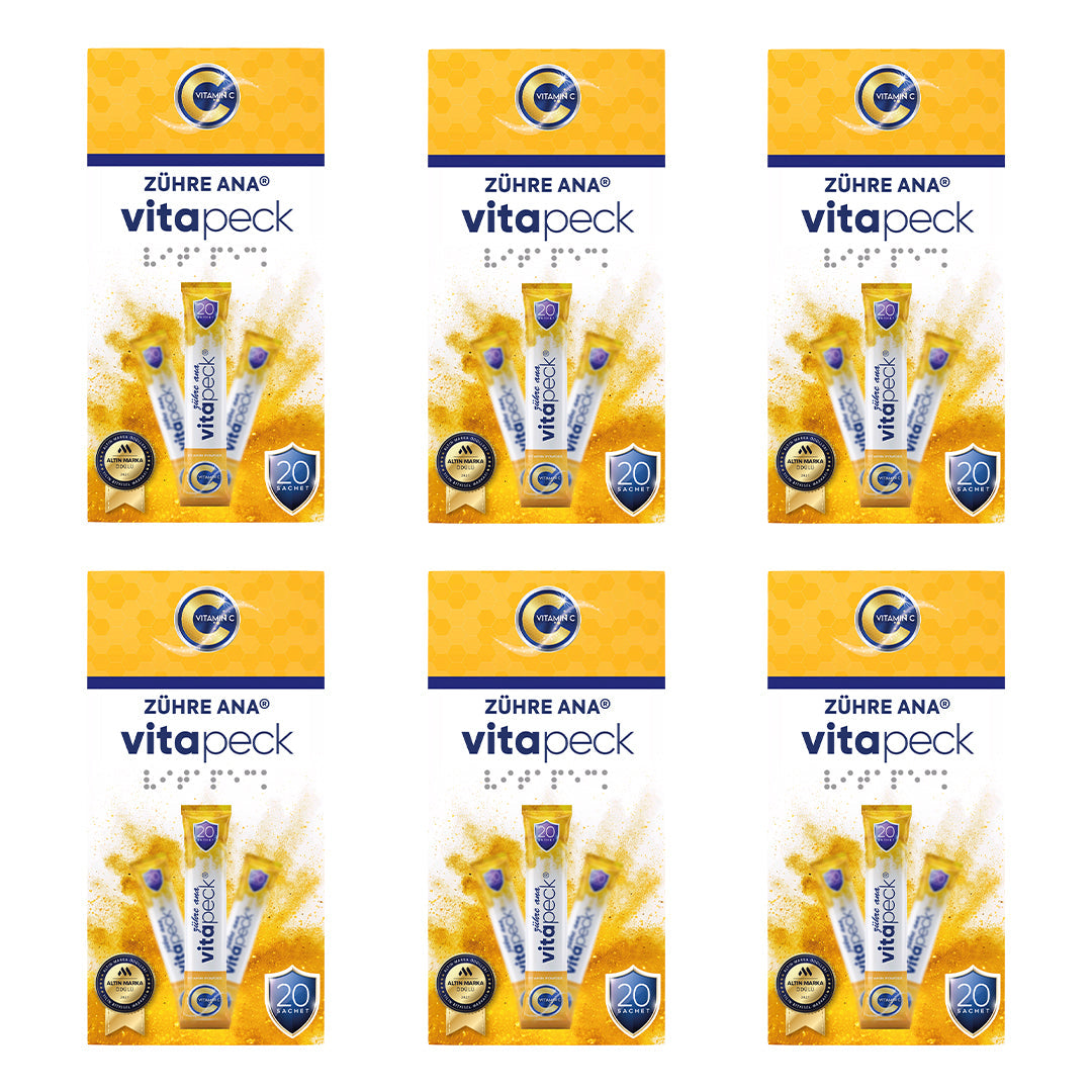 Zühre Ana 6 Adet Vitapeck Vitamin freeshipping - Zühre Ana Bitkisel